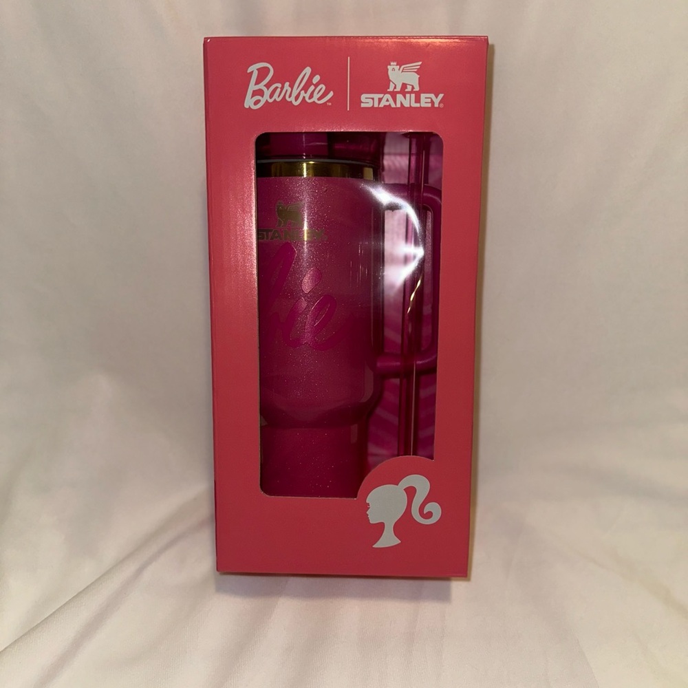 Barbie x Stanley Flowstate Quencher 40oz Tumbler